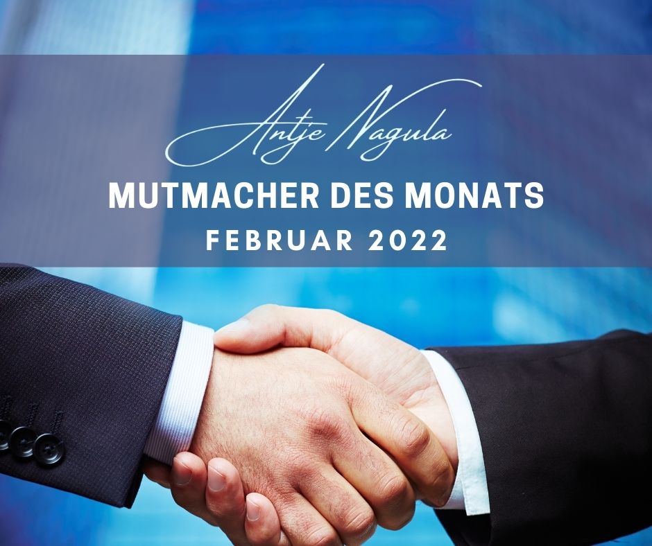 Mutmacher des Monats Februar 2022