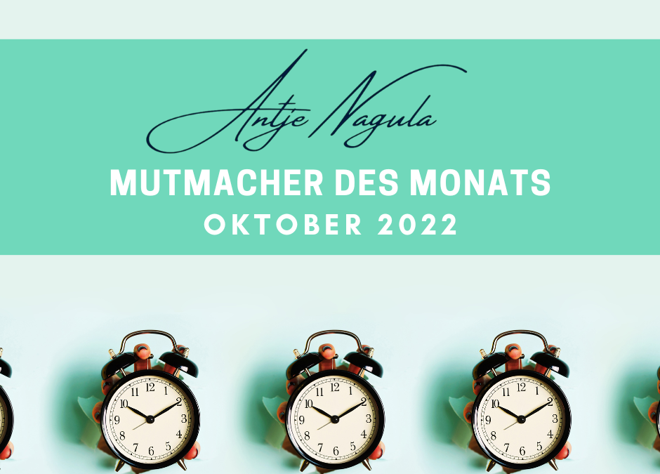 Mutmacher des Monats Oktober 2022
