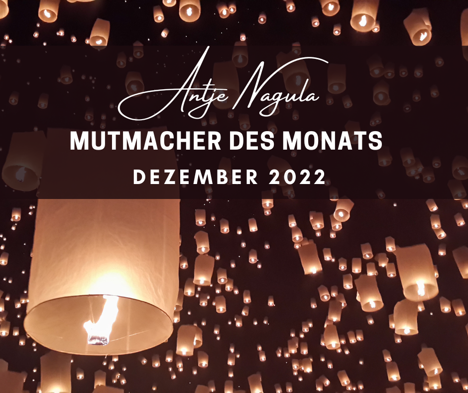 Mutmacher des Monats Dezember 2022